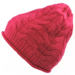TAHARI ⚜WOMEN'S PINK CASHMERE WINTER HAT